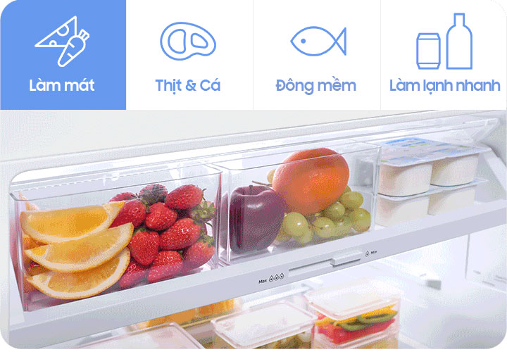 Tủ lạnh Samsung Inverter RT31CG5424B1SV