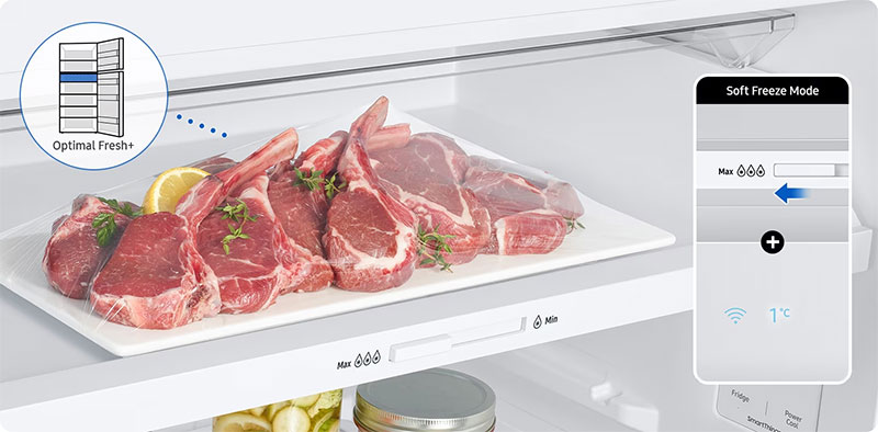 Tủ lạnh Samsung Inverter 488 lít RF48A4000B4/SV