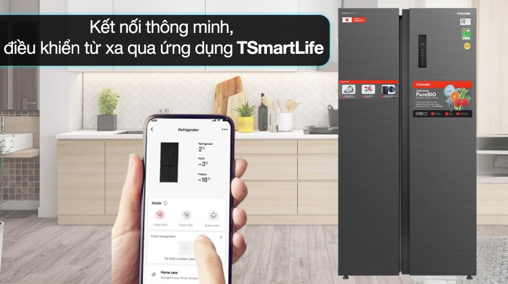 Tủ lạnh Toshiba inverter 555 lít RS696WI-PMV(60)-AG