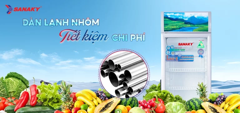 Tủ mát Sanaky 290 lít VH-358K3L