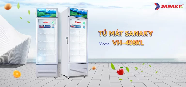 Tủ mát Sanaky 340 lít VH-408KL