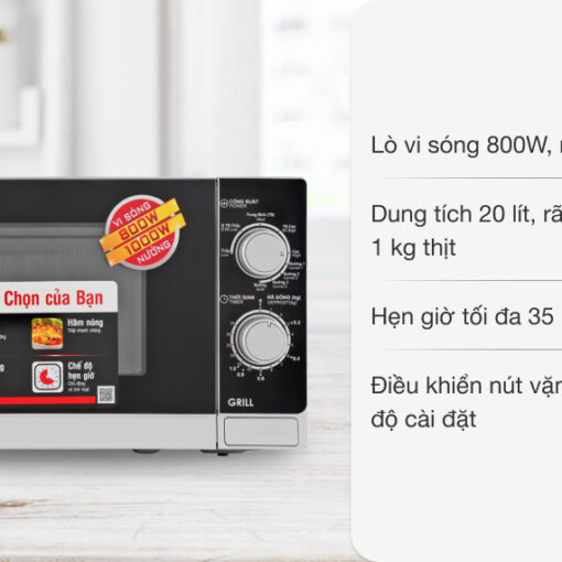 Lò vi sóng Sharp 20lít R-G222VN-S