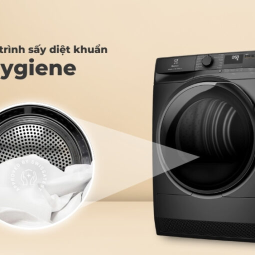 Máy Sấy Bơm Nhiệt Electrolux 8Kg EDH803J5WC