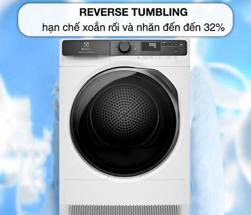 Máy Sấy Bơm Nhiệt Electrolux 9Kg EDH903R7WC