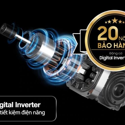 Máy giặt Samsung AI Inverter 10 kg WW10DG6U34LBSV