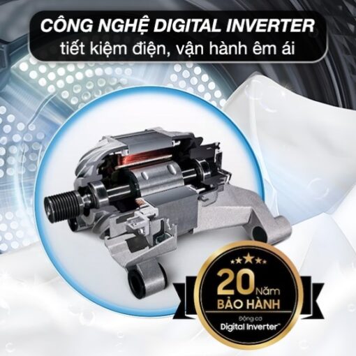 Máy giặt Samsung Inverter 13 kg WA80F13S5BSV