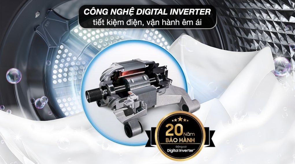 Máy giặt Samsung Inverter 13 kg WA80F13S5BSV Máy giặt Samsung Inverter 13 kg WA80F13S5BSV