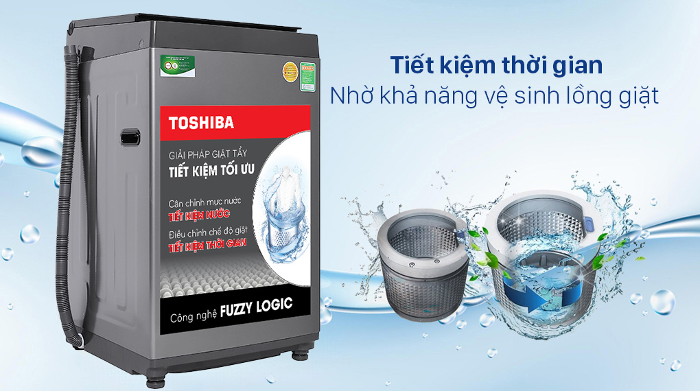 Máy giặt lồng đứng Toshiba 10 kg AW-DM1100JV(MK) Máy Giặt lồng đứng Toshiba 13 kg AW-DUM1400LV(MK)