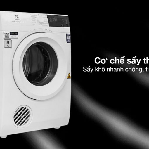 Máy sấy thông hơi Electrolux 8 kg EDV804H3WC