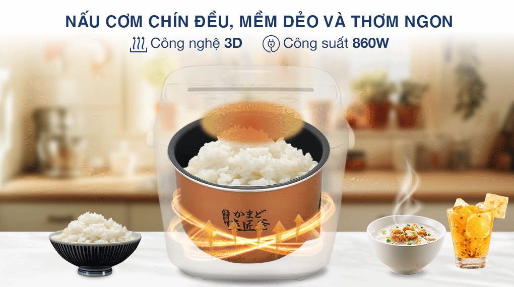 Nồi cơm Điện Tử Toshiba 1.8 Lít RC-18DR5UVN