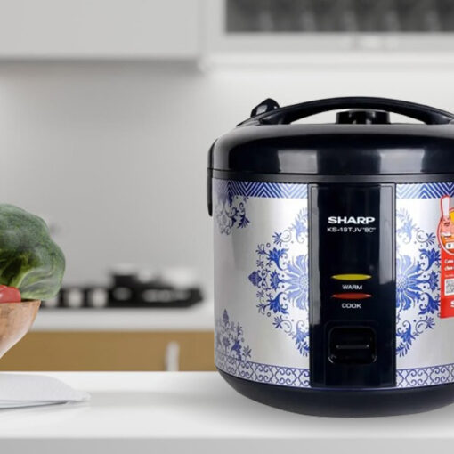 Nồi cơm điện Sharp 1.8 lít KS-19TJV-BC