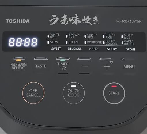 Nồi cơm điện Toshiba 1 lít RC-10DR5UVN(H)