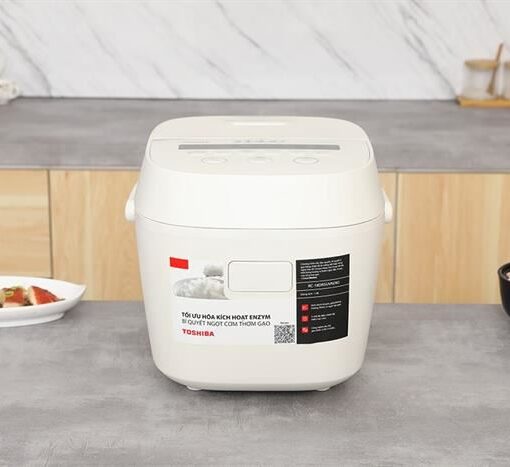 Nồi cơm điện Toshiba 1.8 lít RC-18DR5UVN(W)