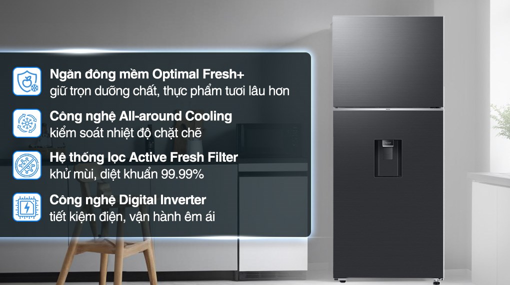 Tủ Lạnh Samsung Inverter RT42CG6584B1SV