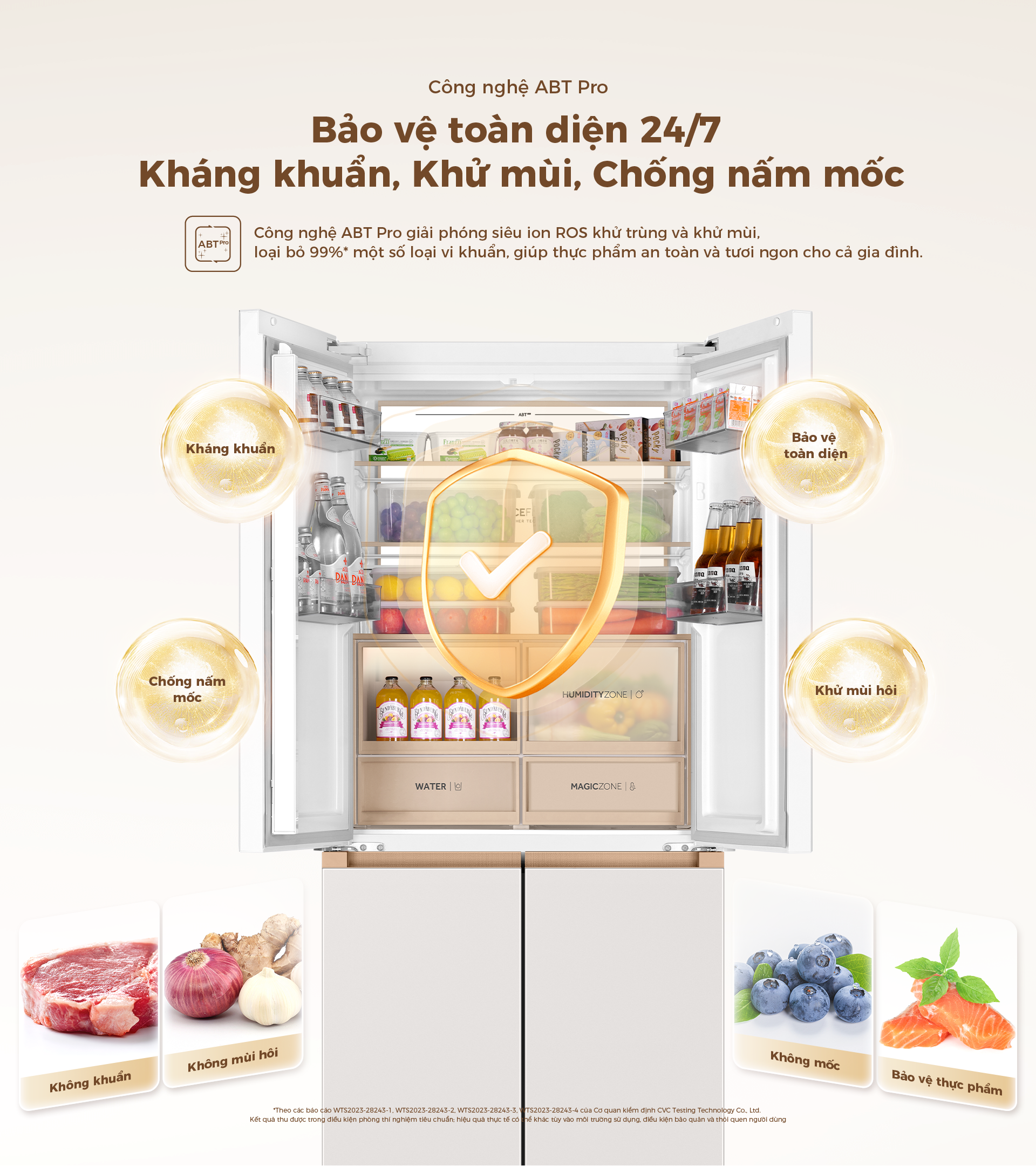 Tủ lạnh Aqua Inverter 508 lít AQR-MA580XA(GB)U1