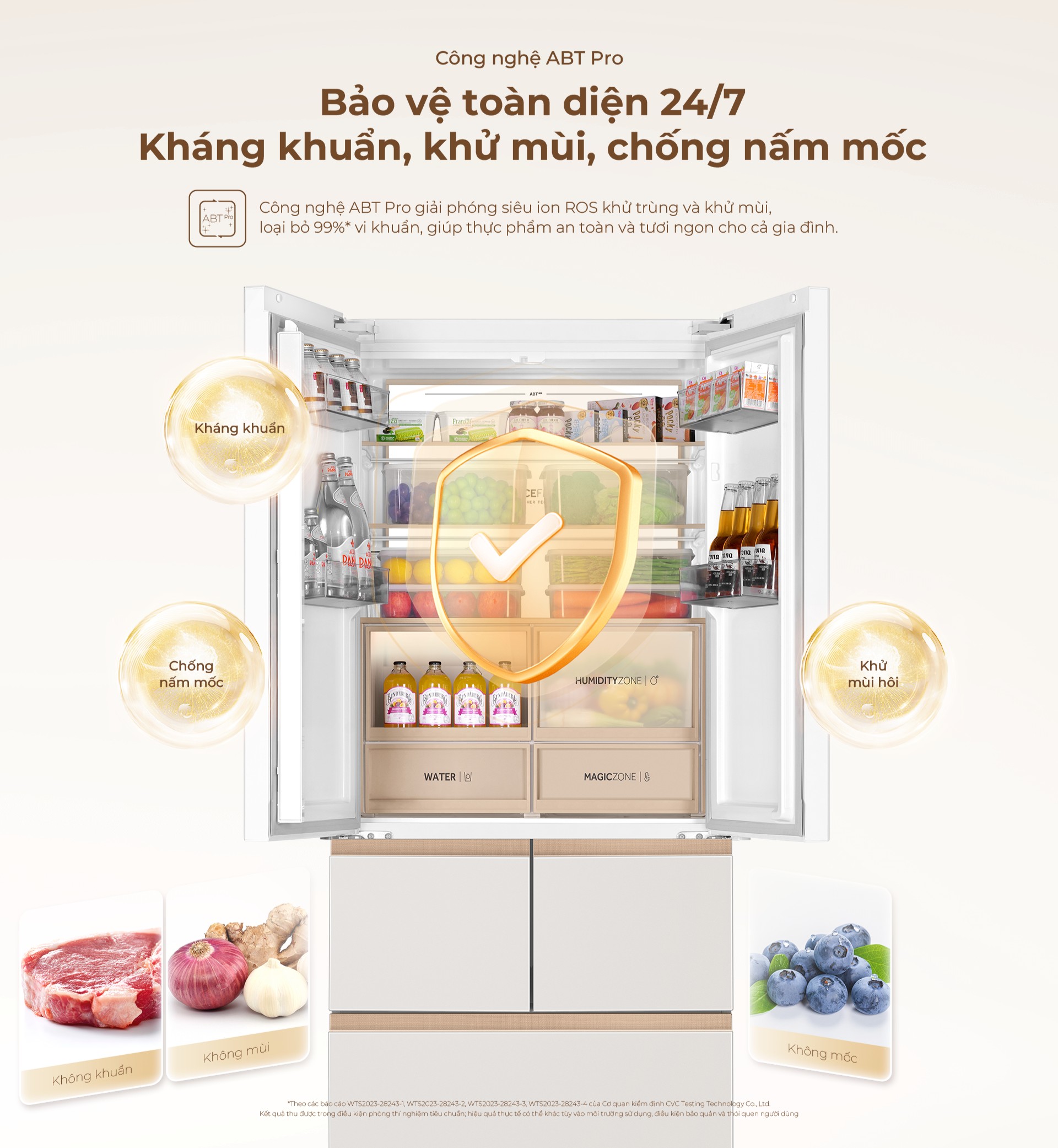 Tủ lạnh Aqua Inverter 512 lít AQR-MA585XA(MC)U1