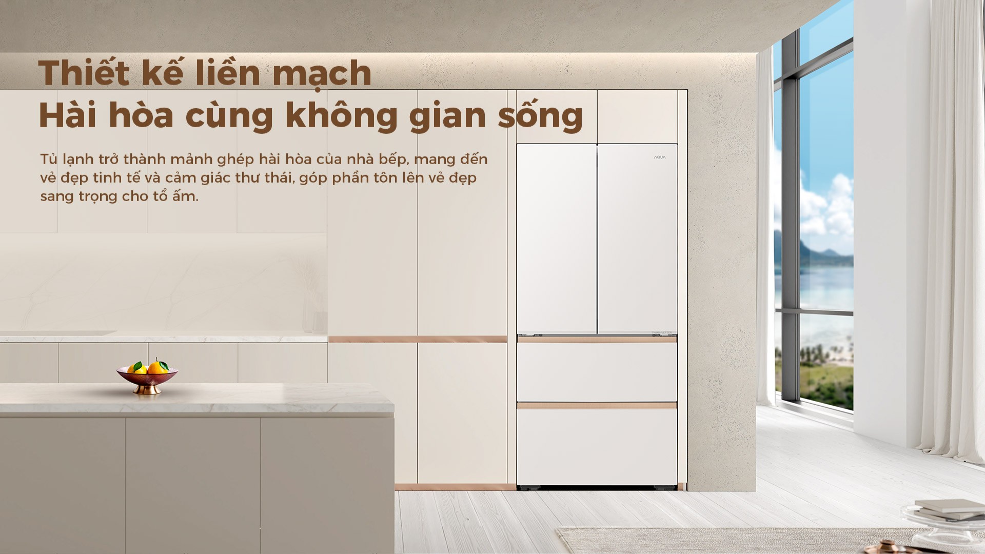 Tủ lạnh Aqua Inverter 515 lít AQR-MA590XA(MC)U1