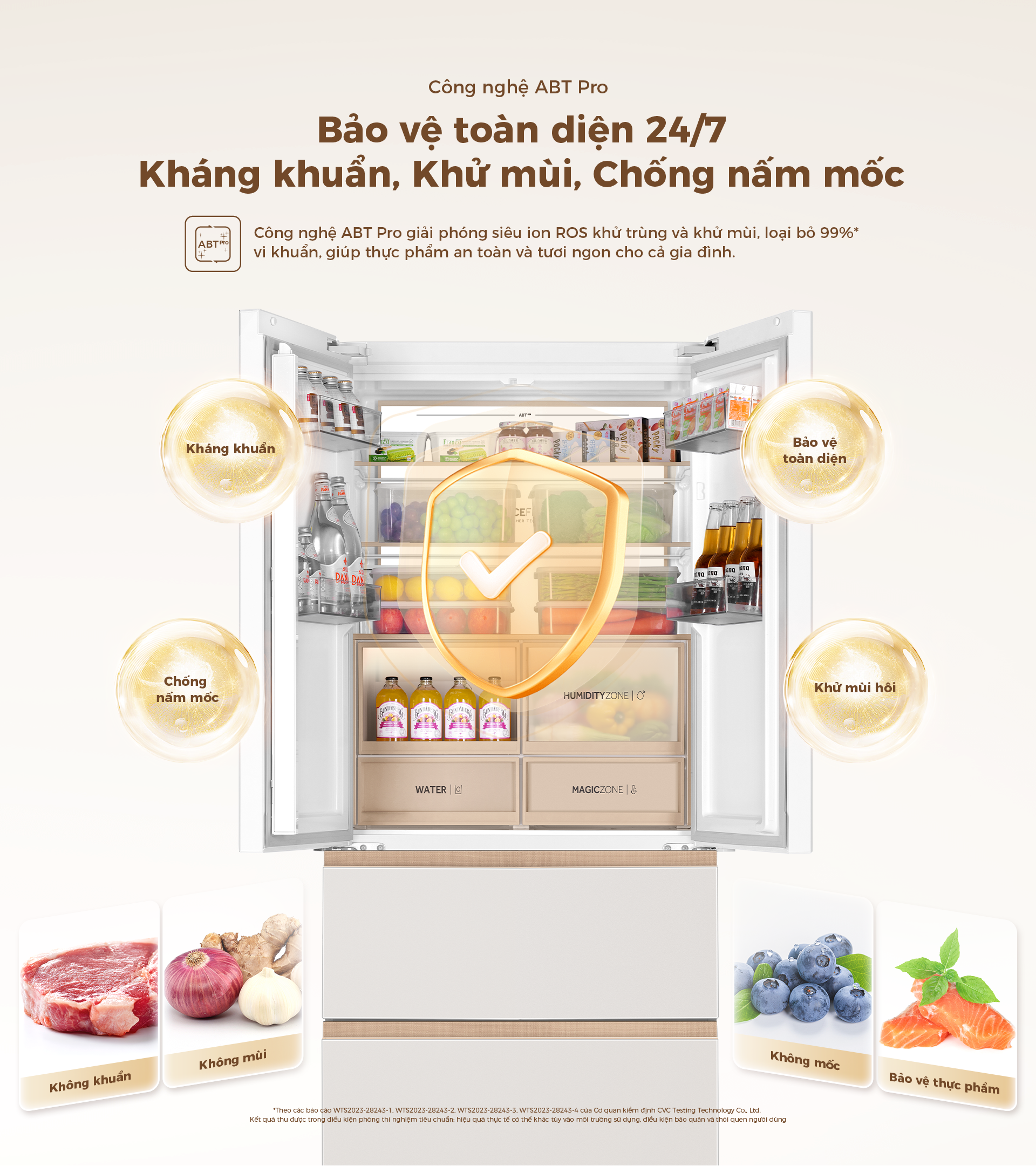 Tủ lạnh Aqua Inverter 515 lít AQR-MA590XA(MC)U1