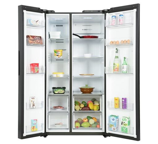 Tủ lạnh Aqua Inverter 646 lít AQR-S682XA(SLB)