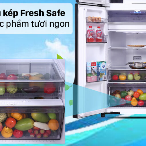 Tủ lạnh Panasonic Inverter 550 lít NR-DZ601VGKV