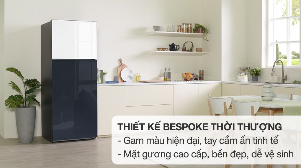 Tủ lạnh Samsung Bespoke Inverter RT31CB56248ASV