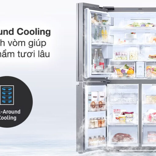 Tủ lạnh Samsung Inverter 648 lít RF59C766FB1/SV