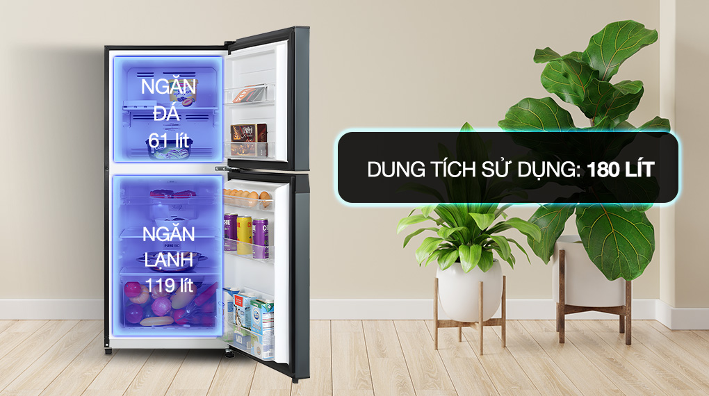 Tủ lạnh Toshiba inverter 180 lít GR-RT234WE-PMV(52)