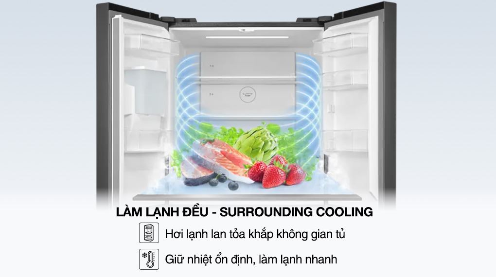 Tủ lạnh Toshiba inverter 471 lít GR-RF606WI-PMV(60)-AG