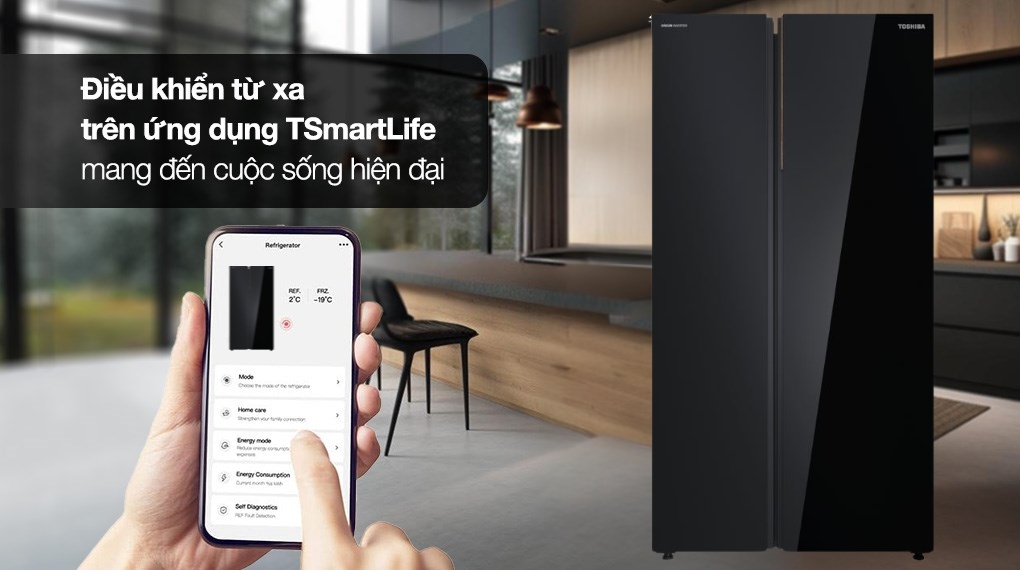 Tủ lạnh Toshiba inverter 711 lít GR-RS905WIA-PGV(22)-XK