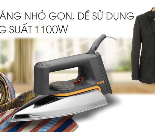 Bàn ủi khô Philips 1100W HD1172