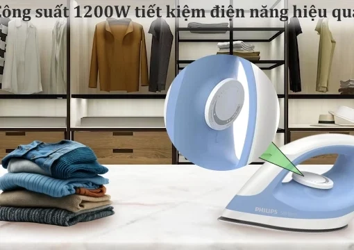 Bàn ủi khô Philips DST0520/20