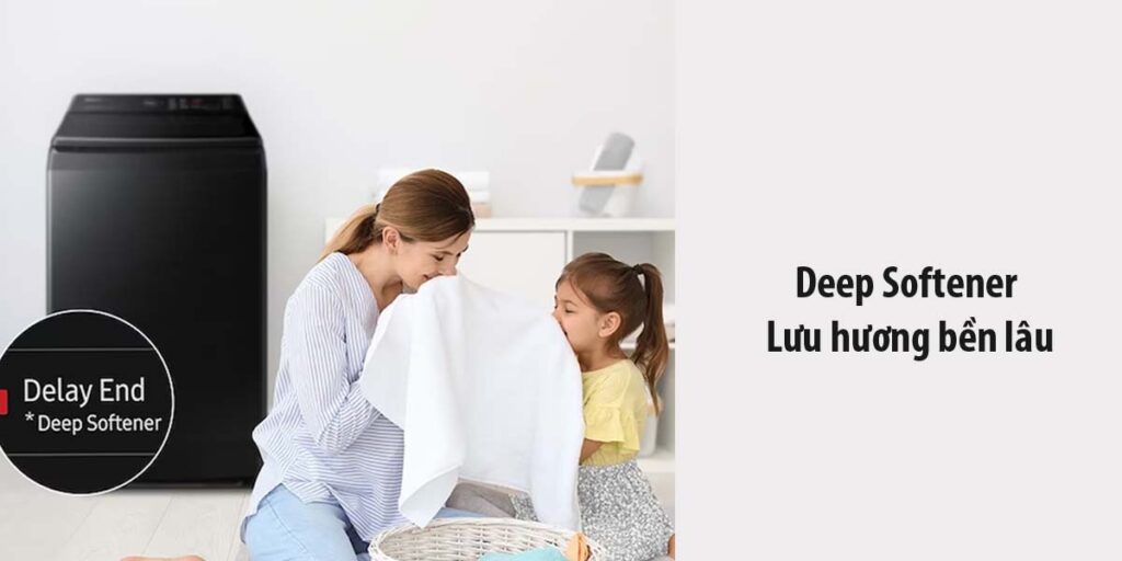 Máy giặt Samsung Inverter 15 kg WA80F15B6BSV
