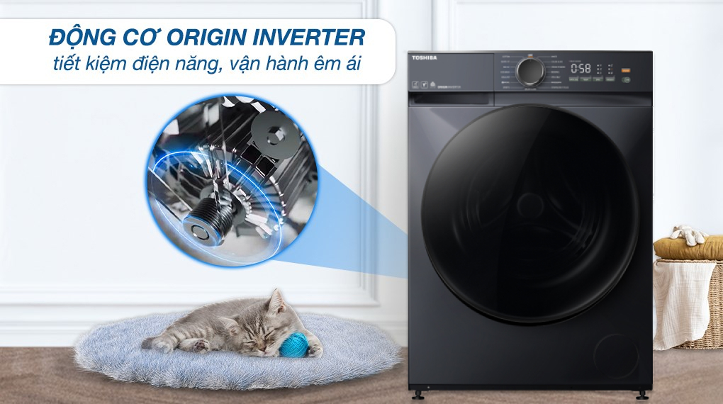 Máy giặt lồng ngang Toshiba 10.5 kg TW-T21BU115UWV(MG)