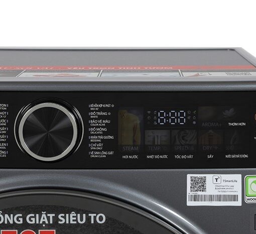 Máy giặt sấy Toshiba giặt 10.5 kg - sấy 7 kg TWD-T25BZU115MWV(MG)