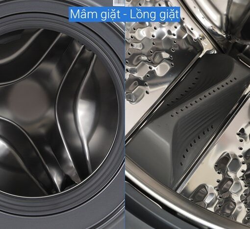 Máy giặt sấy Toshiba giặt 10.5 kg - sấy 7 kg TWD-T25BZU115MWV(MG)