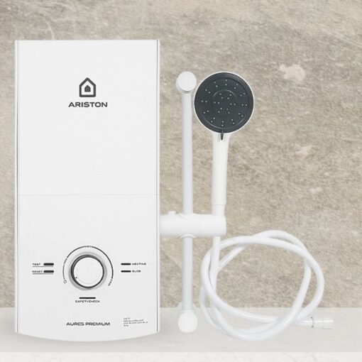 Máy tắm nóng Ariston Không Bơm Aures Premium+4.5
