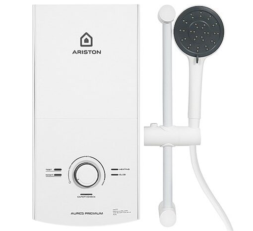 Máy tắm nóng Ariston Không bơm Aures Premium 4.5