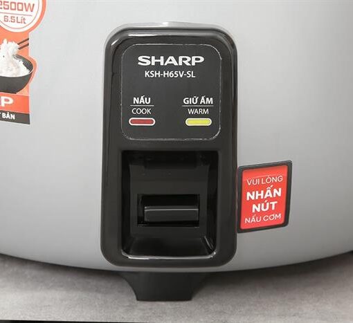 Nồi cơm điện Sharp 6.5 lít KSH-H65V-SL