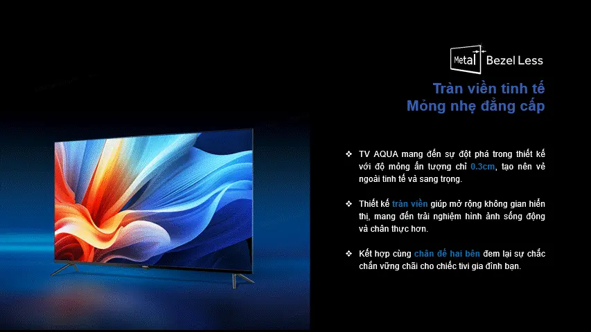 Tivi Aqua Android 43 inch AQT43K800FG Tivi Aqua Android 43 inch AQT43K800FG