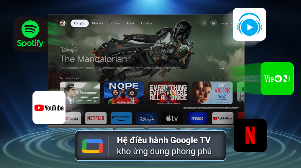 Tivi Aqua Android 43 inch AQT43K800FG Tivi Aqua Android 43 inch AQT43K800FG