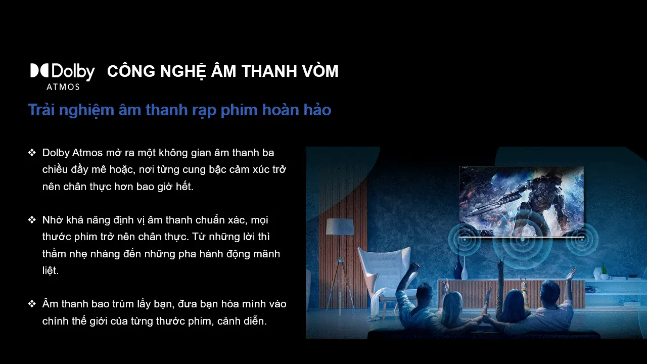 Tivi Aqua Google QLED 4K 55inch AQT55S800UX