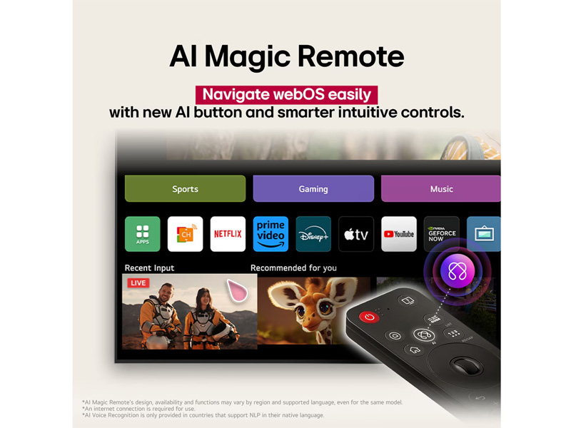 Tivi LG UHD AI 50 inch 4K 50UA7350PSB Tivi LG UHD AI 50 inch 4K 50UA7350PSB