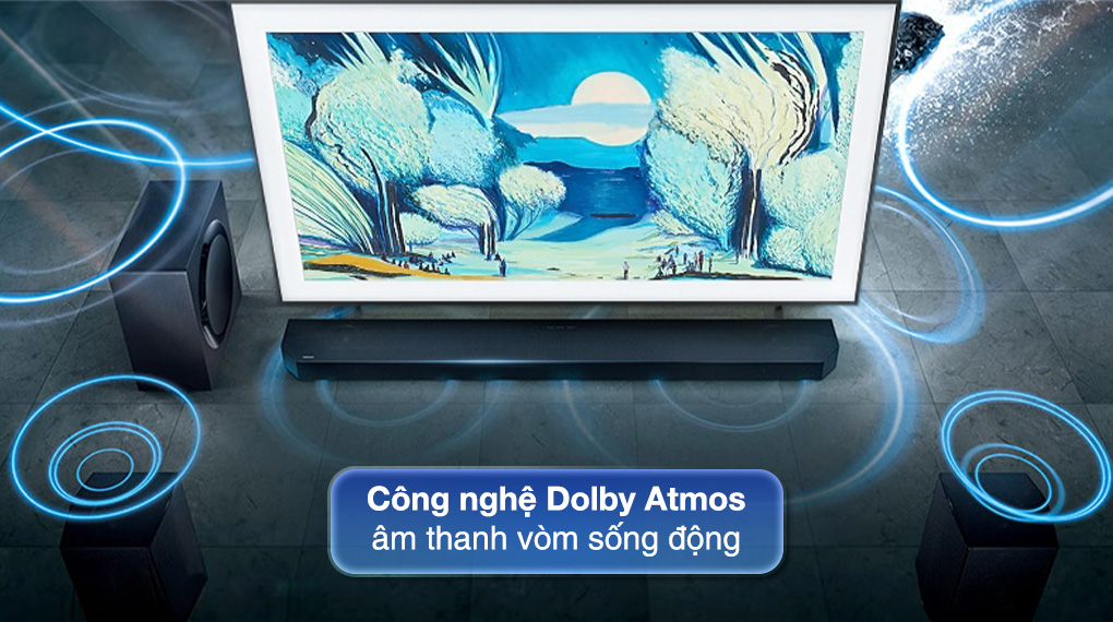 Tivi Samsung Smart QLED 4K 55 inch 55LS03FA