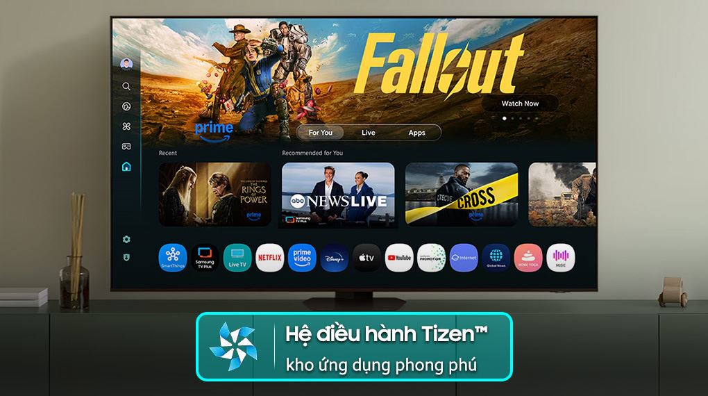 Tivi Samsung Smart QLED AI 4K 65 inch 65QN90FA