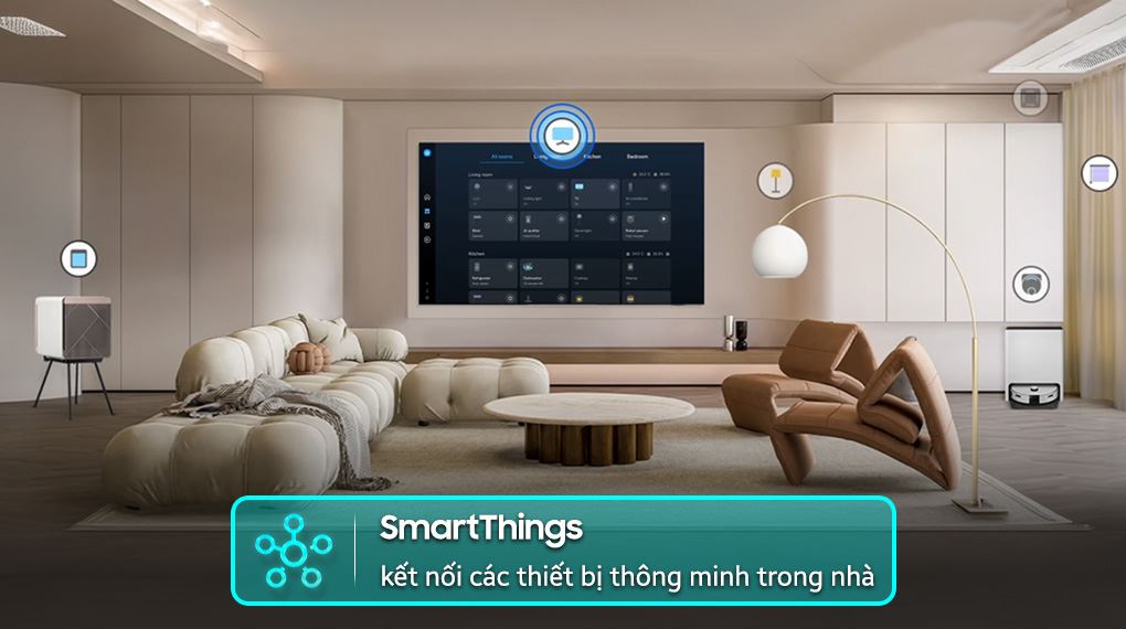 Tivi Samsung Smart QLED AI 4K 75 inch 75QN90FA