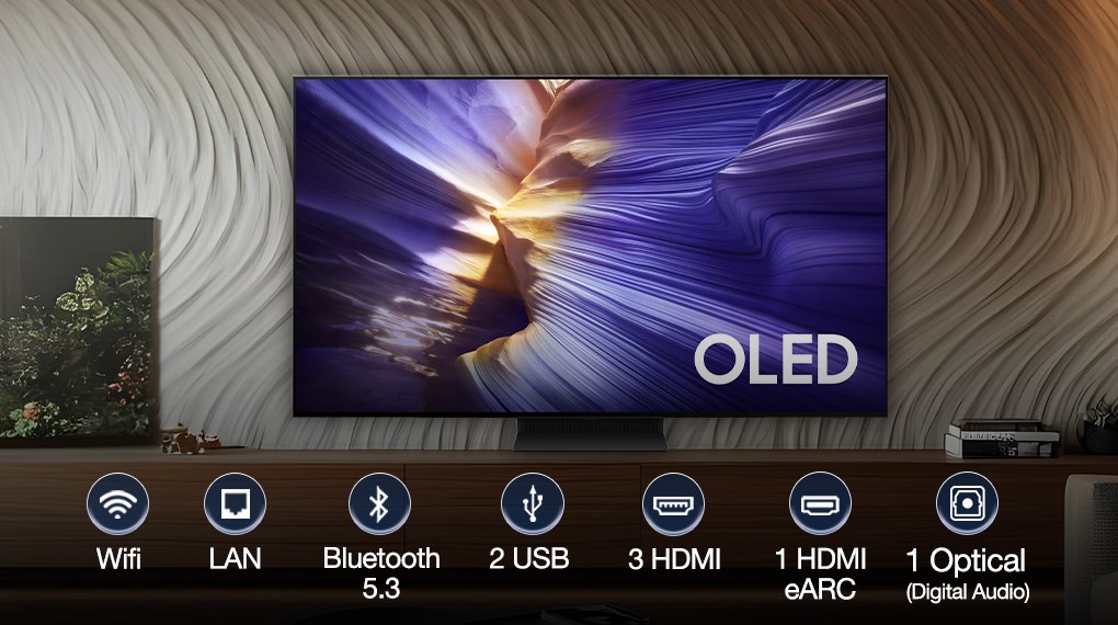 Tivi Smart OLED Samsung 4K 65 inch 65S90FA