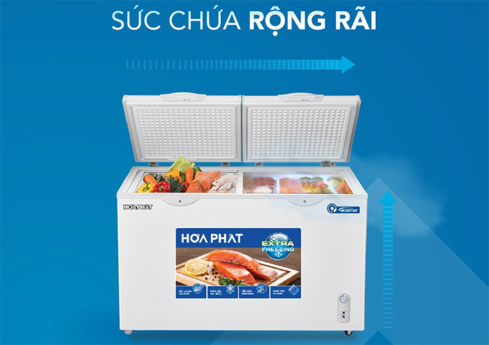 Tủ đông mát Hòa Phát Inverter 245 lít HPF BD8245 