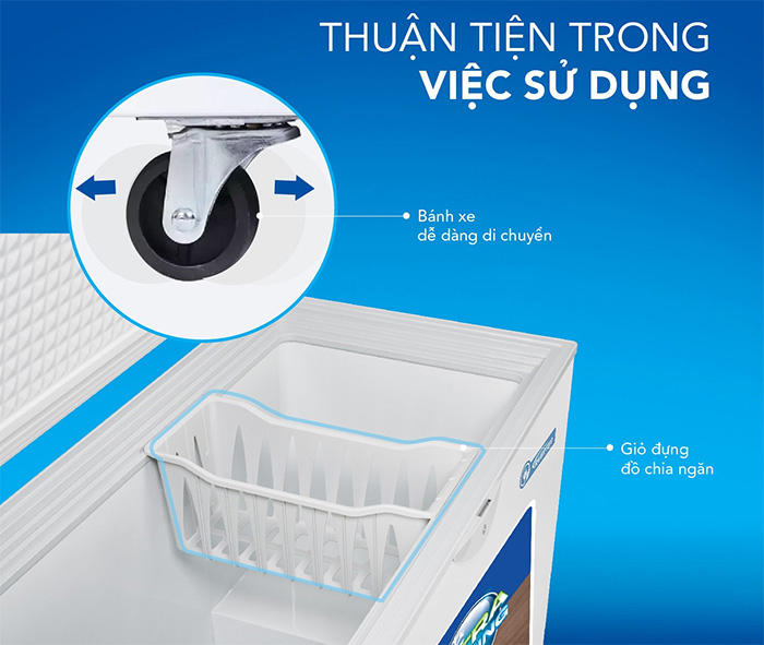Tủ đông mát Hòa Phát Inverter 245 lít HPF BD8245 