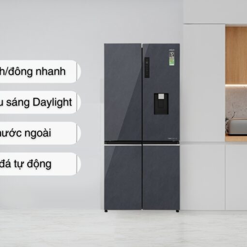 Tủ lạnh Aqua Multi Door 522 lít AQR-MA600XA(WGL)U1