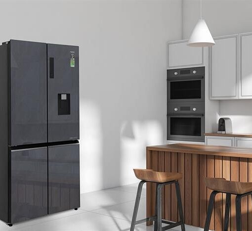 Tủ lạnh Aqua Multi Door 522 lít AQR-MA600XA(WGL)U1